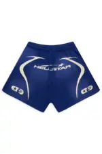 Hellstar Blue Warm-Up Shorts