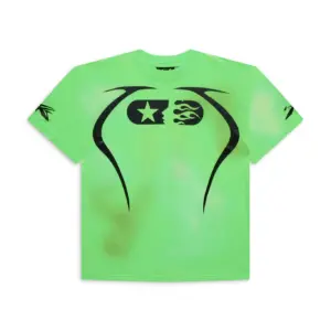 Hellstar Warm-Up Green T-Shirt