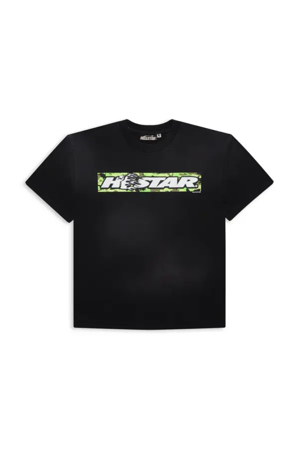 Hellstar Box Logo T-Shirt Black