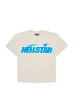 Hellstar Classic Blue Logo T-Shirt