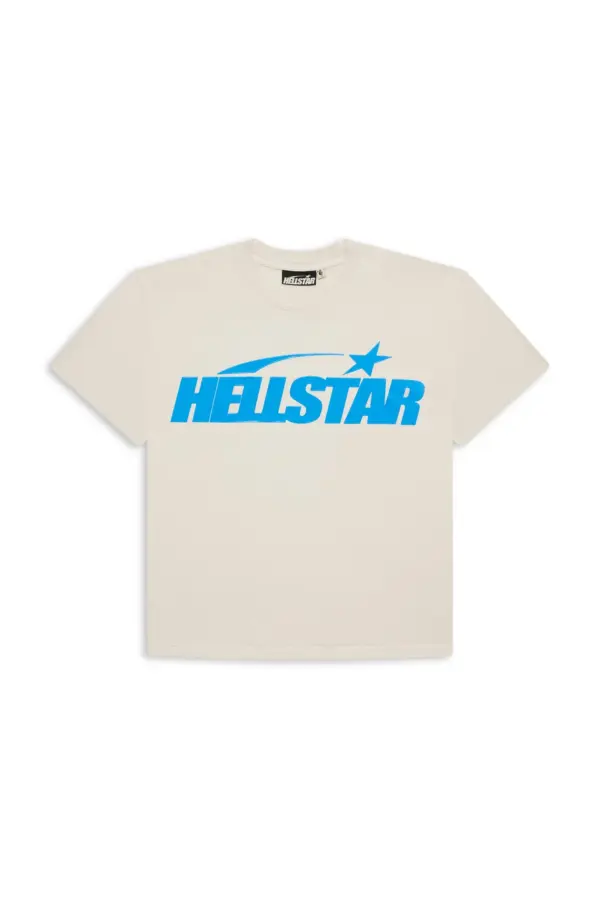 Hellstar Classic Blue Logo T-Shirt