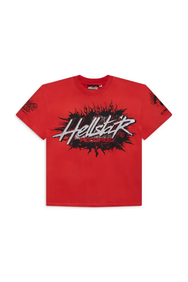 Hellstar vibrant red T-shirt