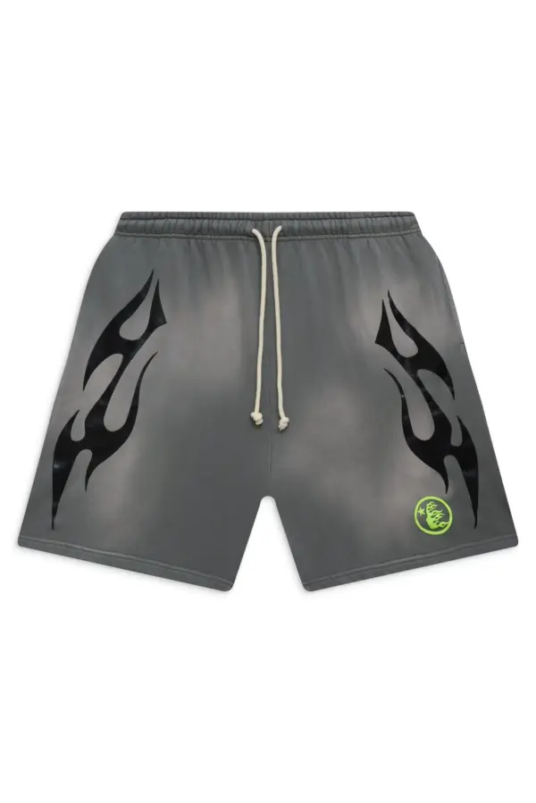 Comfortable Hellstar Flame Shorts