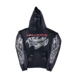 Artistic Airbrushed Skull Hoodie