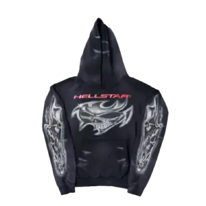 Artistic Airbrushed Skull Hoodie