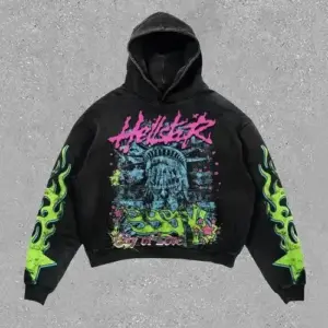 Sleek Black Hellstar Hoodie