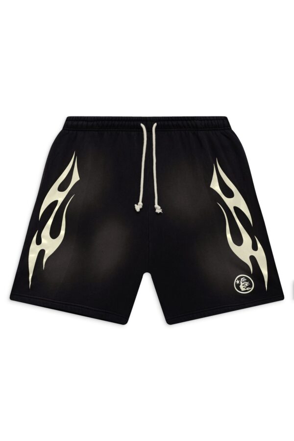 Dynamic and Stylish Flame Shorts