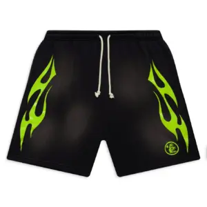 Bold Hellstar Flame Shorts