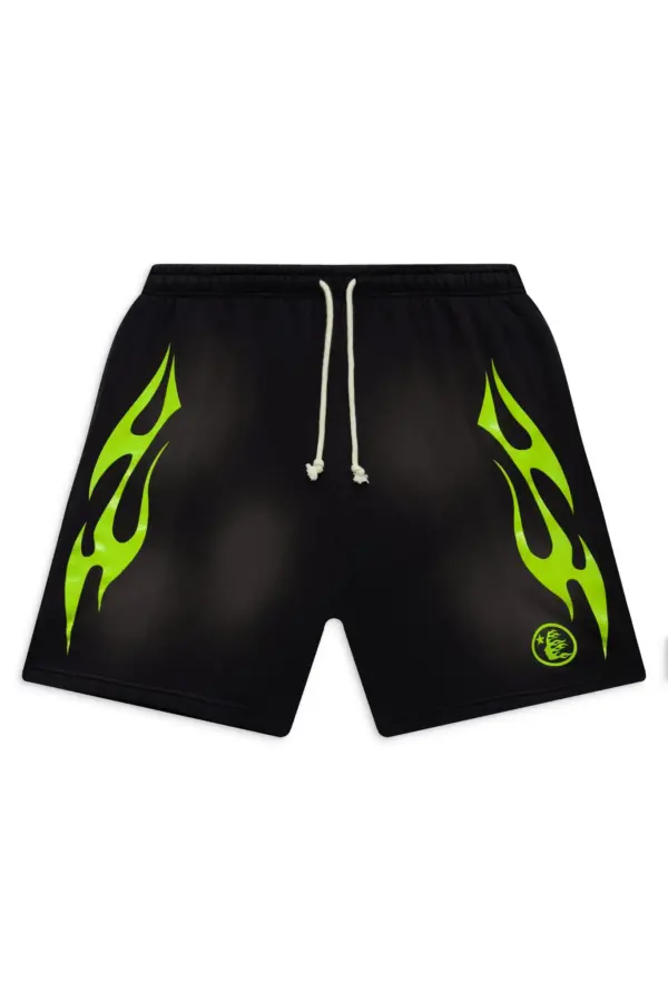 Bold Hellstar Flame Shorts