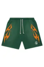 Comfortable Hellstar Flame Shorts