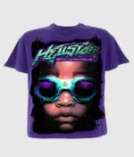 Hellstar Goggles Purple T-Shirts