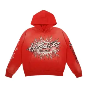 Hellstar Records Bold Orange Hoodie