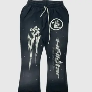 Hellstar Studios Racer Flare Sweatpants