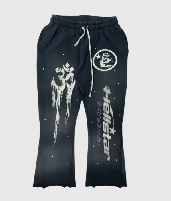 Hellstar Studios Racer Flare Sweatpants