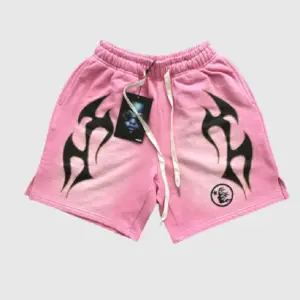 Hellstar Studios Records Star Pink Shorts