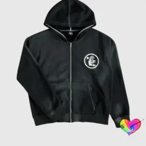 Hellstar Studios Black Zip Hoodie